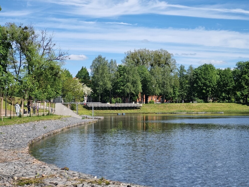 Городской парк в Черняховске