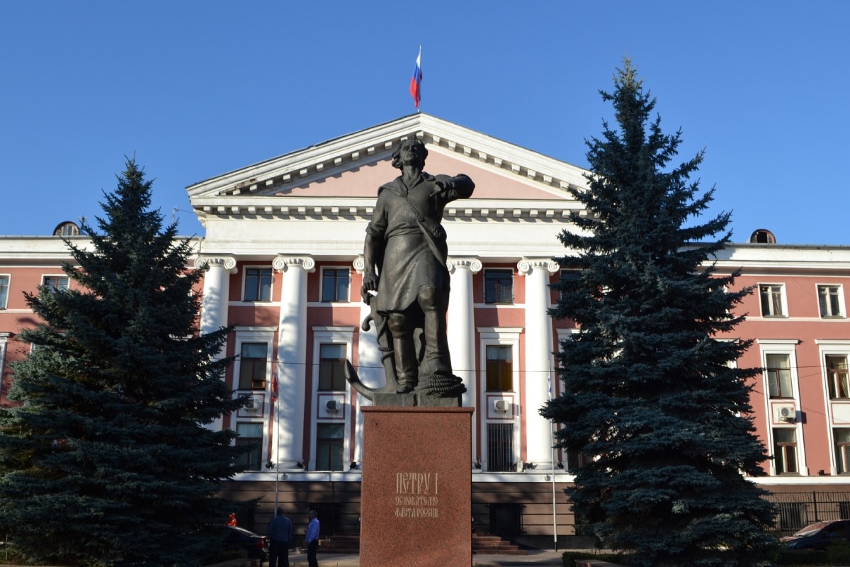 Памятник Петру I в Калининграде