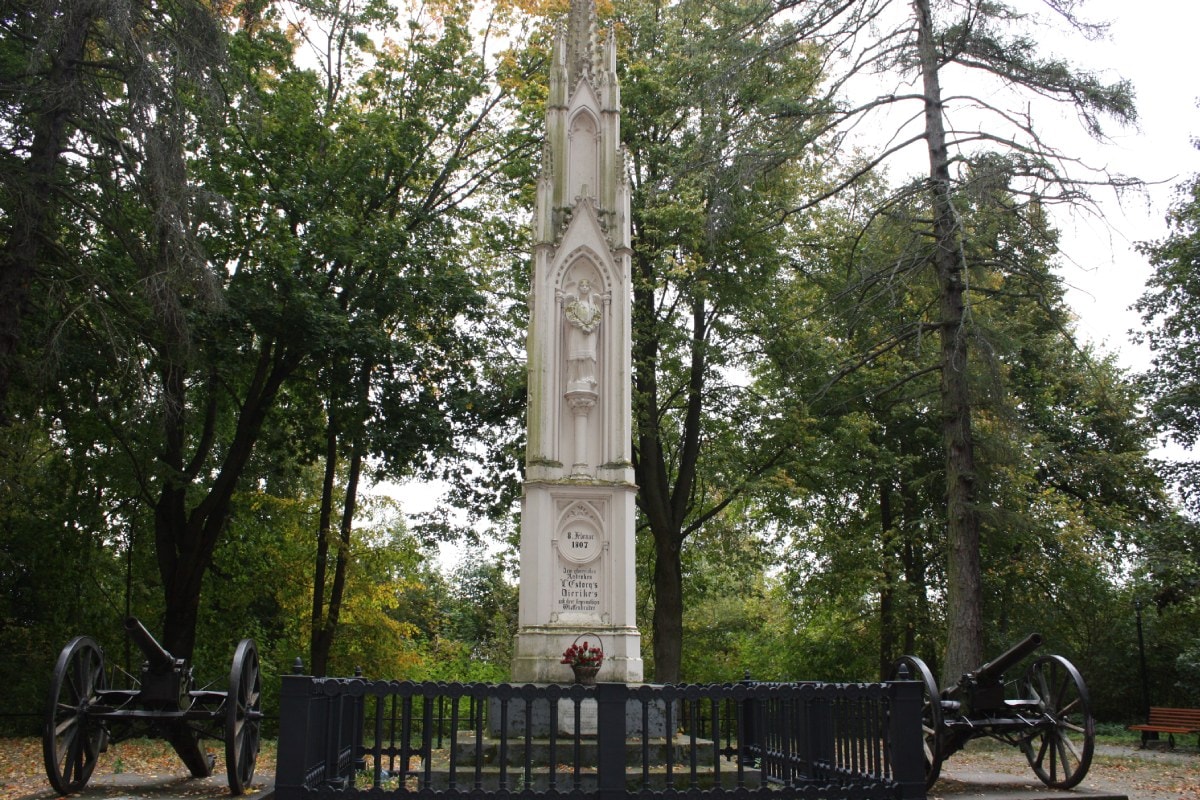 Памятник в честь сражения при Прейсиш-Эйлау 1807 г.